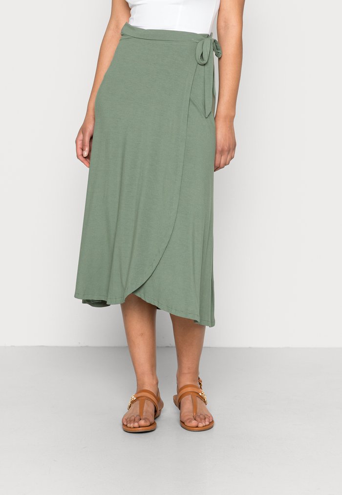 Jupe Anna Field Wrap Vert Clair Femme | TMY-4340331